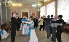 танцевальный мастер-класс для ветеранов состоялся  в доме культуры строитель