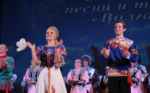 государственный ансамбль танца «волга» дал совместный концерт с профессиональными коллективами республик рф