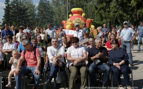 в фестивале «спасы земли сенгилеевской» приняли участие более пяти тысяч челове
