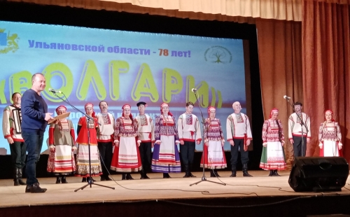 в старомайнском районе прошёл концерт в честь дня образования ульяновской области