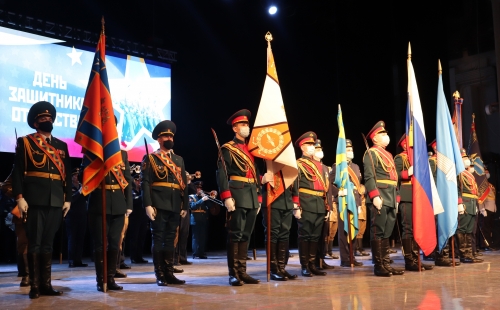в преддверии дня защитника отечества состоялся концерт «мы - армия страны, мы – армия народа!»