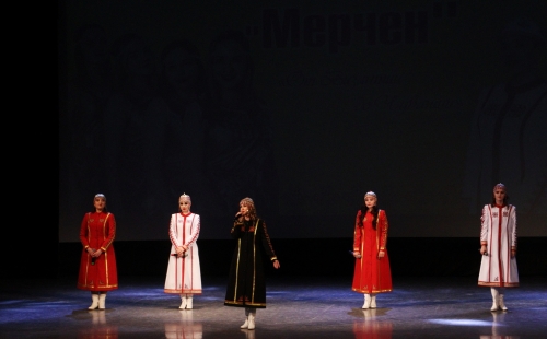 чувашский ансамбль «мерчен» выступил с отчетным концертом