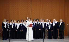 во дворце «губернаторский» прошел концерт народного коллектива академического камерного хора